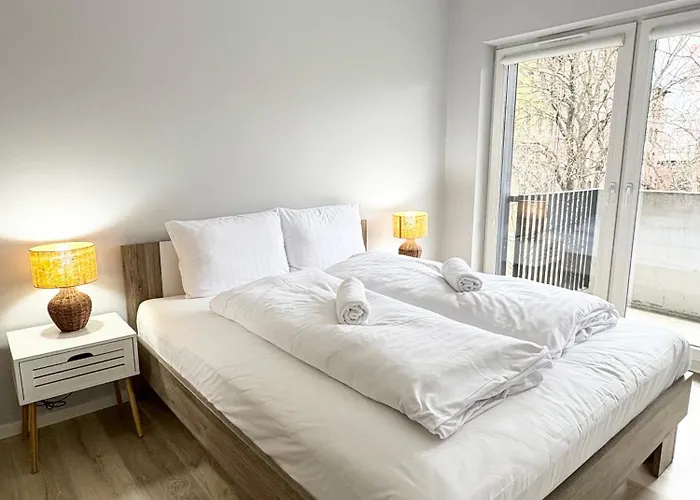 The Grand Martini - 2 Bedrooms, 2 Bathrooms, 2 Parking Places - Wroapart * 브로츠와프